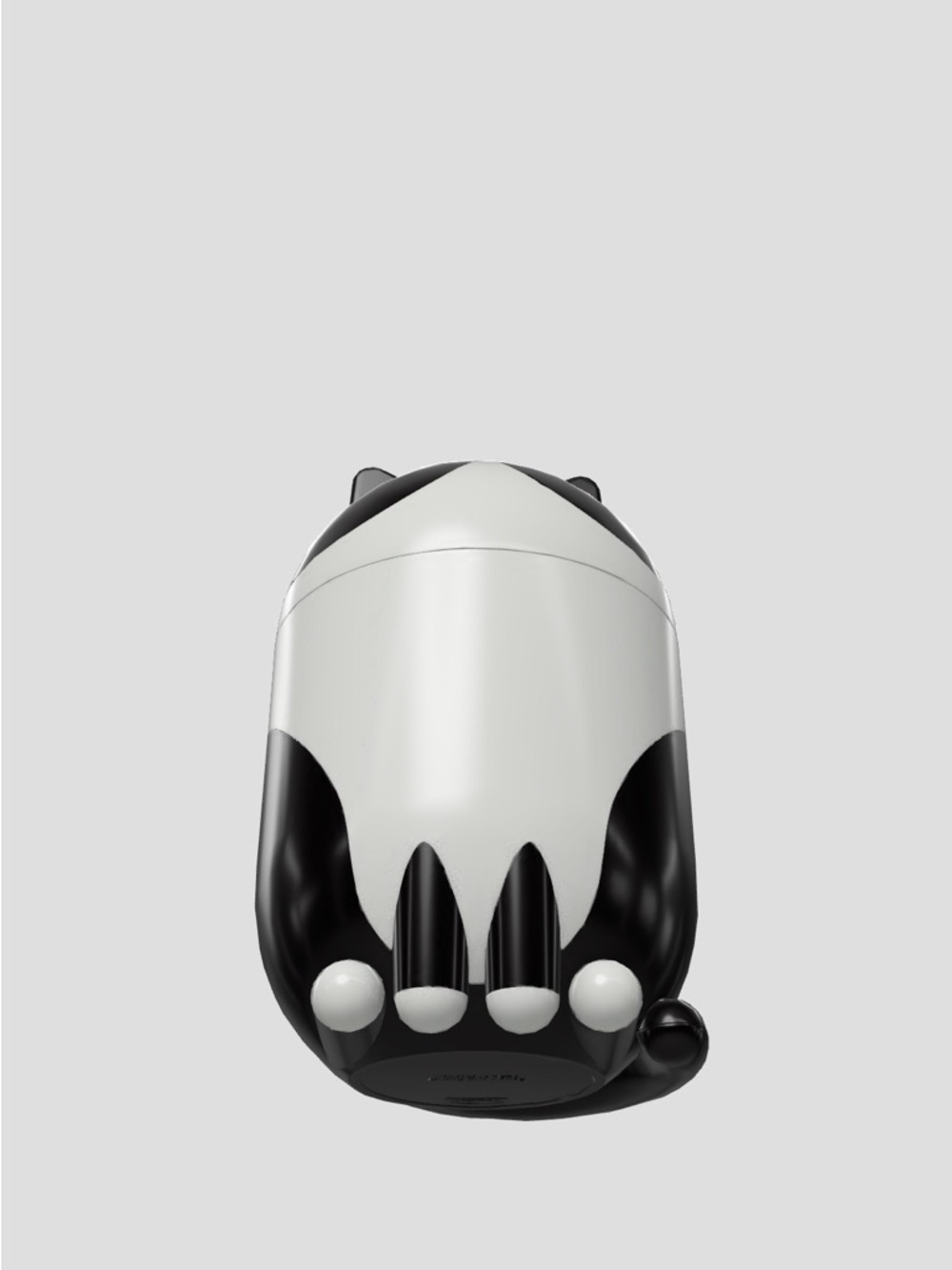 IKEA Grejsimojs black & white tuxedo CAT with lid storage adorable decoration - Picture 4 of 13